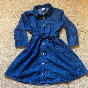 Denim dress. Wonder nation. Size 7-8. Great condition.
